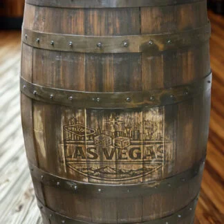 Sold Las Vegas engraved barrel