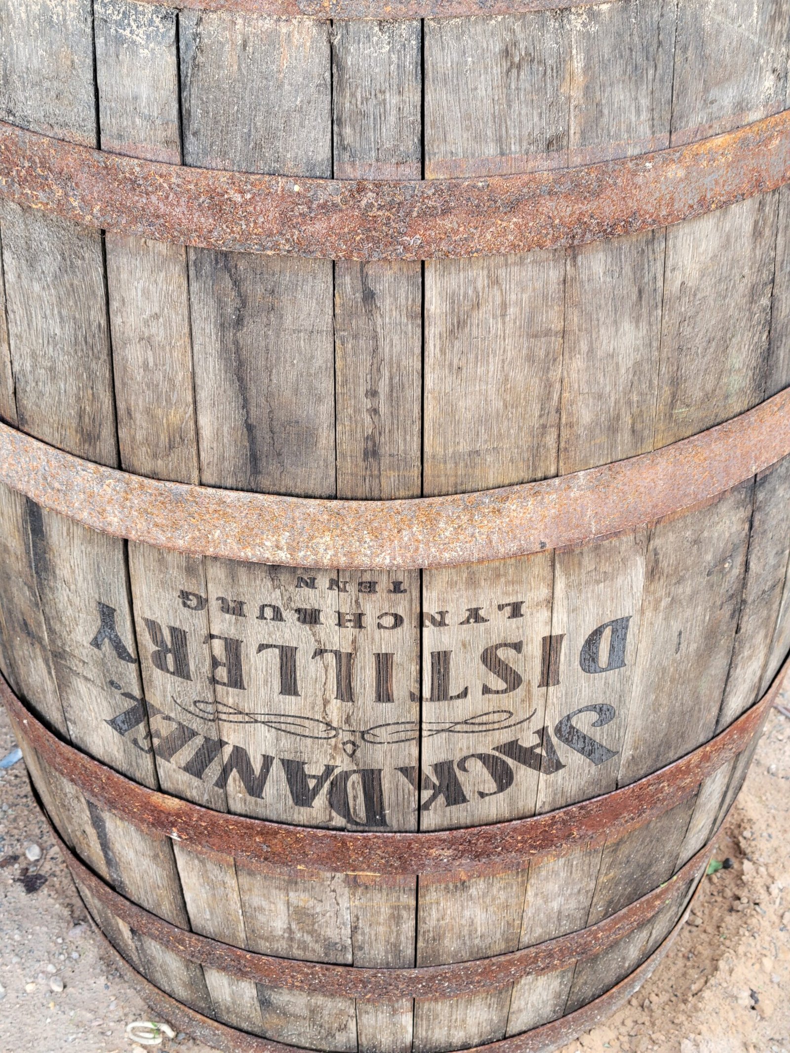 Authentic whiskey barrel ready for custom craft